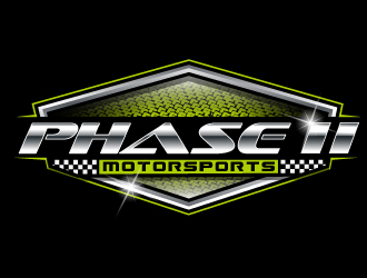 Phase 2 Motorsports logo design by LucidSketch