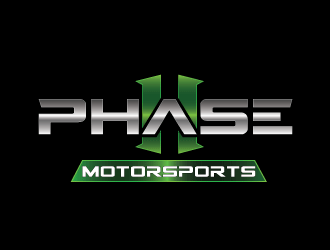 Phase 2 Motorsports logo design by Htz_Creative