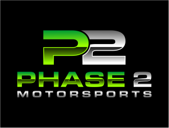 Phase 2 Motorsports logo design by cintoko