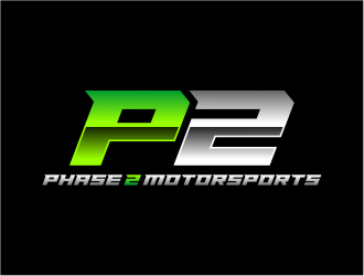 Phase 2 Motorsports logo design by cintoko