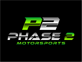 Phase 2 Motorsports logo design by cintoko