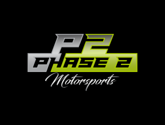 Phase 2 Motorsports logo design by oke2angconcept