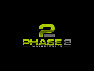 Phase 2 Motorsports logo design by oke2angconcept