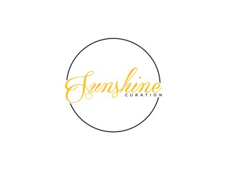 Sunshine Curation  logo design by sabyan