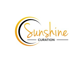 Sunshine Curation  logo design by sabyan