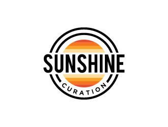 Sunshine Curation  logo design by wongndeso