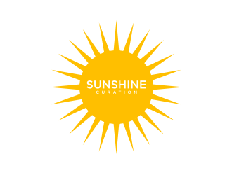 Sunshine Curation  logo design by mukleyRx