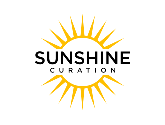 Sunshine Curation  logo design by mukleyRx