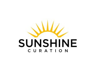 Sunshine Curation  logo design by mukleyRx