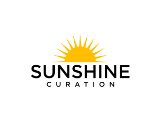 Sunshine Curation  logo design by mukleyRx