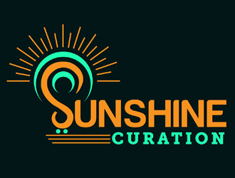 Sunshine Curation  logo design by dasigns