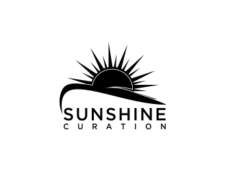 Sunshine Curation  logo design by oke2angconcept