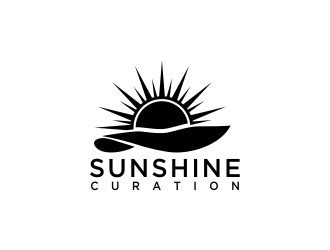 Sunshine Curation  logo design by oke2angconcept