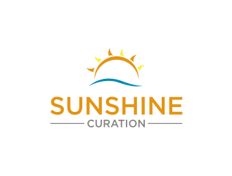 Sunshine Curation  logo design by narnia