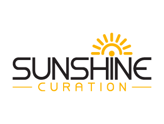 Sunshine Curation  logo design by BrightARTS