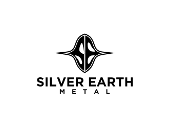 Silver Earth Metal logo design by sodimejo