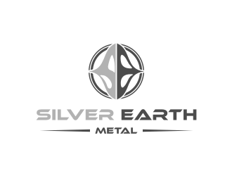 Silver Earth Metal logo design by ohtani15