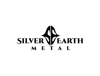 Silver Earth Metal logo design by sodimejo