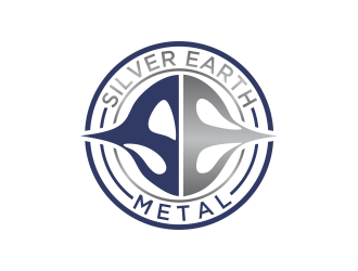 Silver Earth Metal logo design by oke2angconcept