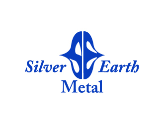 Silver Earth Metal logo design by pilKB