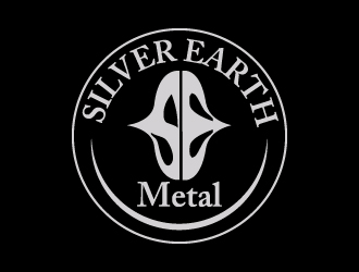 Silver Earth Metal logo design by pilKB