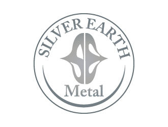 Silver Earth Metal logo design by pilKB