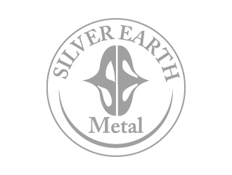 Silver Earth Metal logo design by pilKB