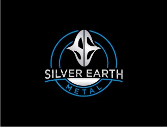 Silver Earth Metal logo design by sabyan