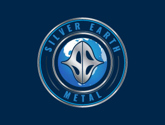 Silver Earth Metal logo design by aryamaity