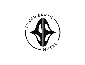 Silver Earth Metal logo design by ora_creative