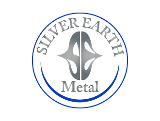 Silver Earth Metal logo design by pilKB