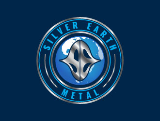 Silver Earth Metal logo design by aryamaity