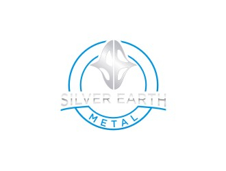 Silver Earth Metal logo design by sabyan