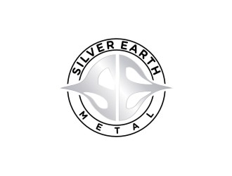 Silver Earth Metal logo design by sabyan