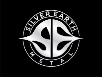 Silver Earth Metal logo design by sabyan