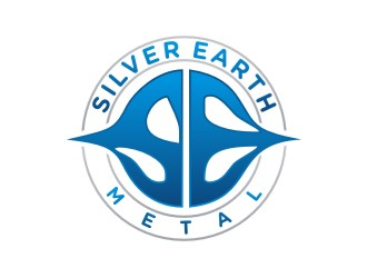 Silver Earth Metal logo design by sabyan