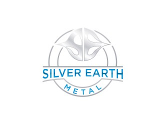 Silver Earth Metal logo design by sabyan