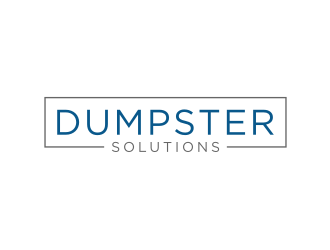 Dumpster Solutions logo design by KQ5