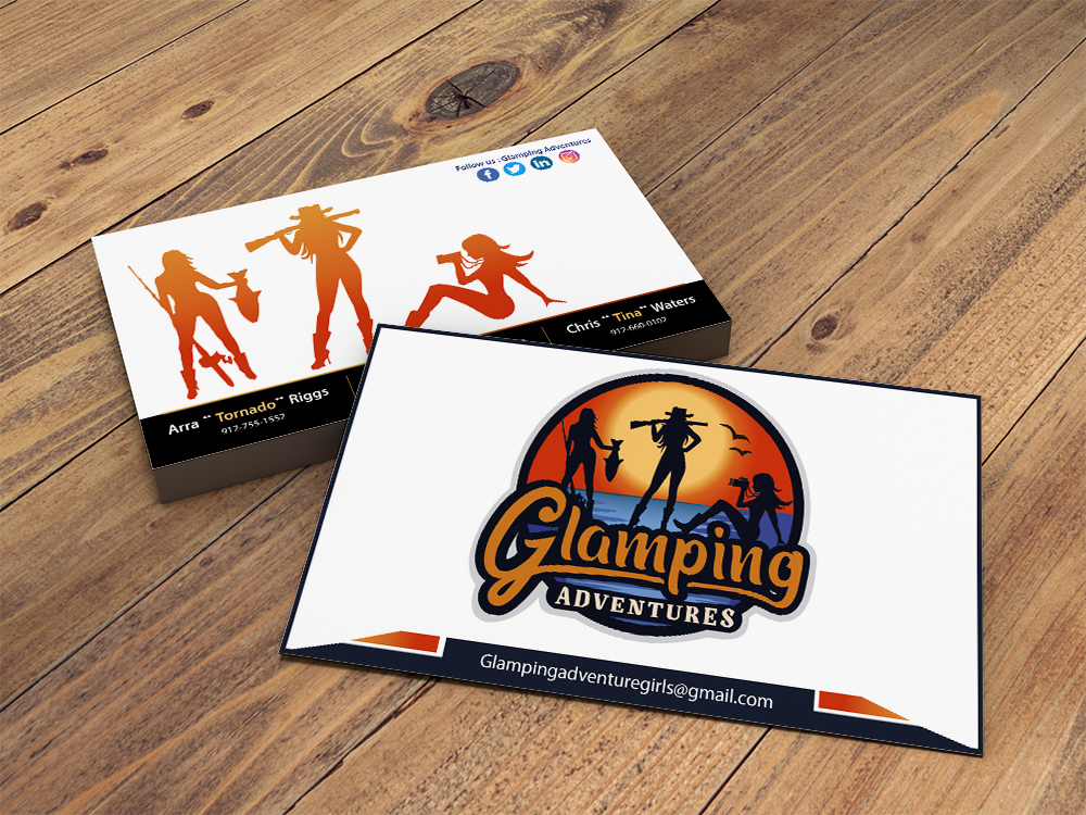 Glamping Adventures logo design by Sofia Shakir