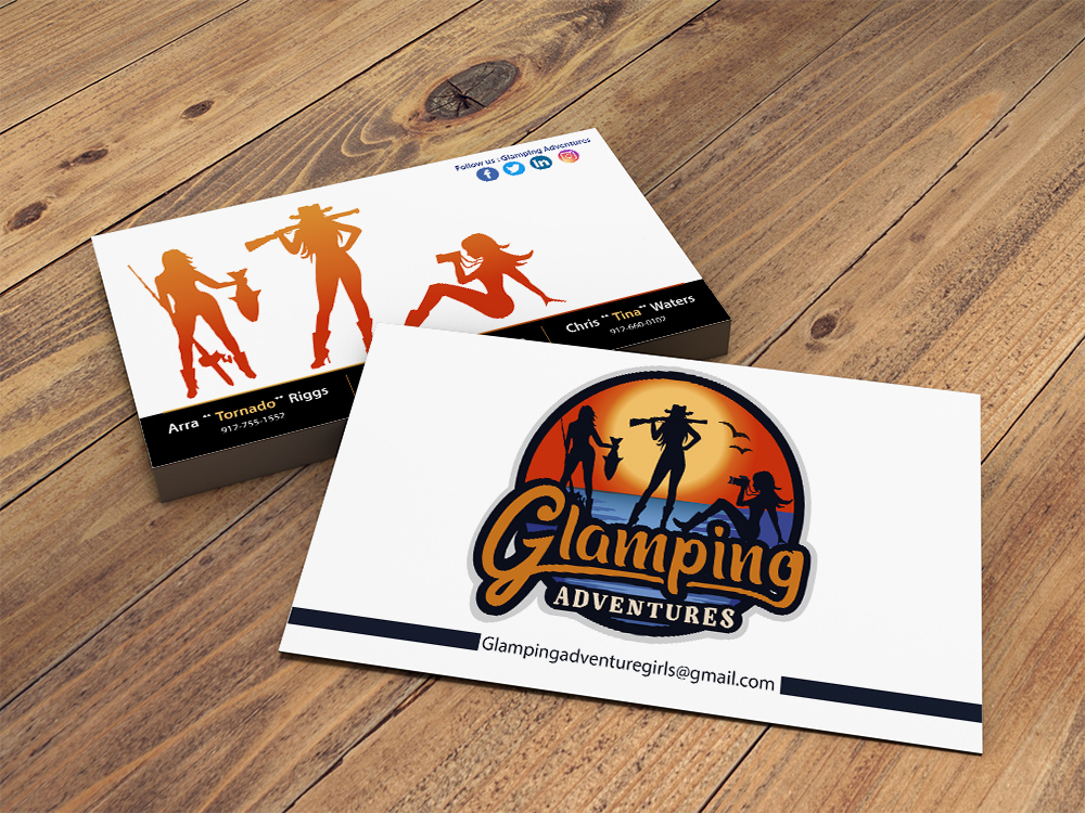 Glamping Adventures logo design by Sofia Shakir