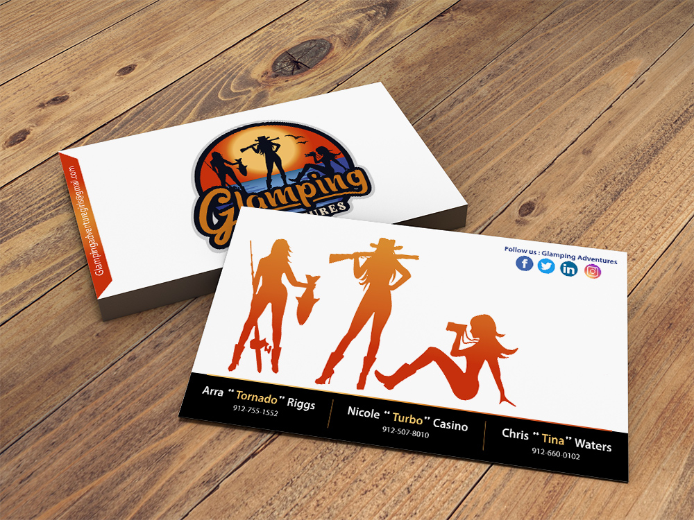 Glamping Adventures logo design by Sofia Shakir