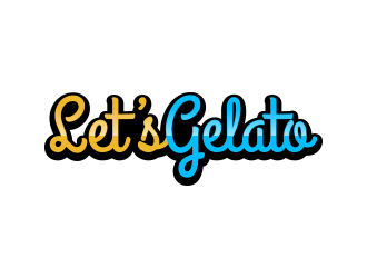 Lets Gelato logo design by lexipej