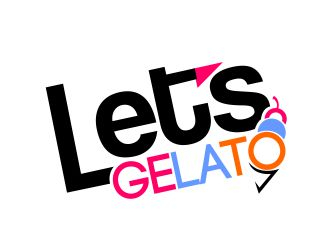 Lets Gelato logo design by veron