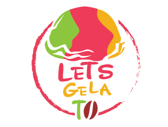 Lets Gelato logo design by Suvendu