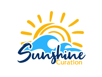 Sunshine Curation  logo design by AamirKhan