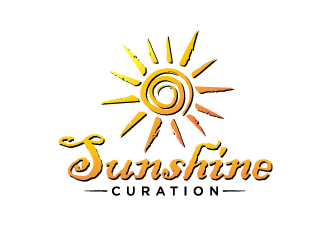 Sunshine Curation  logo design by bernard ferrer