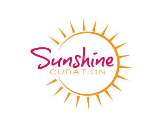 Sunshine Curation  logo design by Webphixo