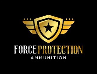 Force Protection Ammunition Logo Design - 48hourslogo