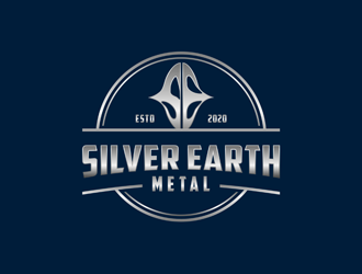 Silver Earth Metal logo design by alby