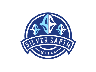 Silver Earth Metal logo design by Artomoro